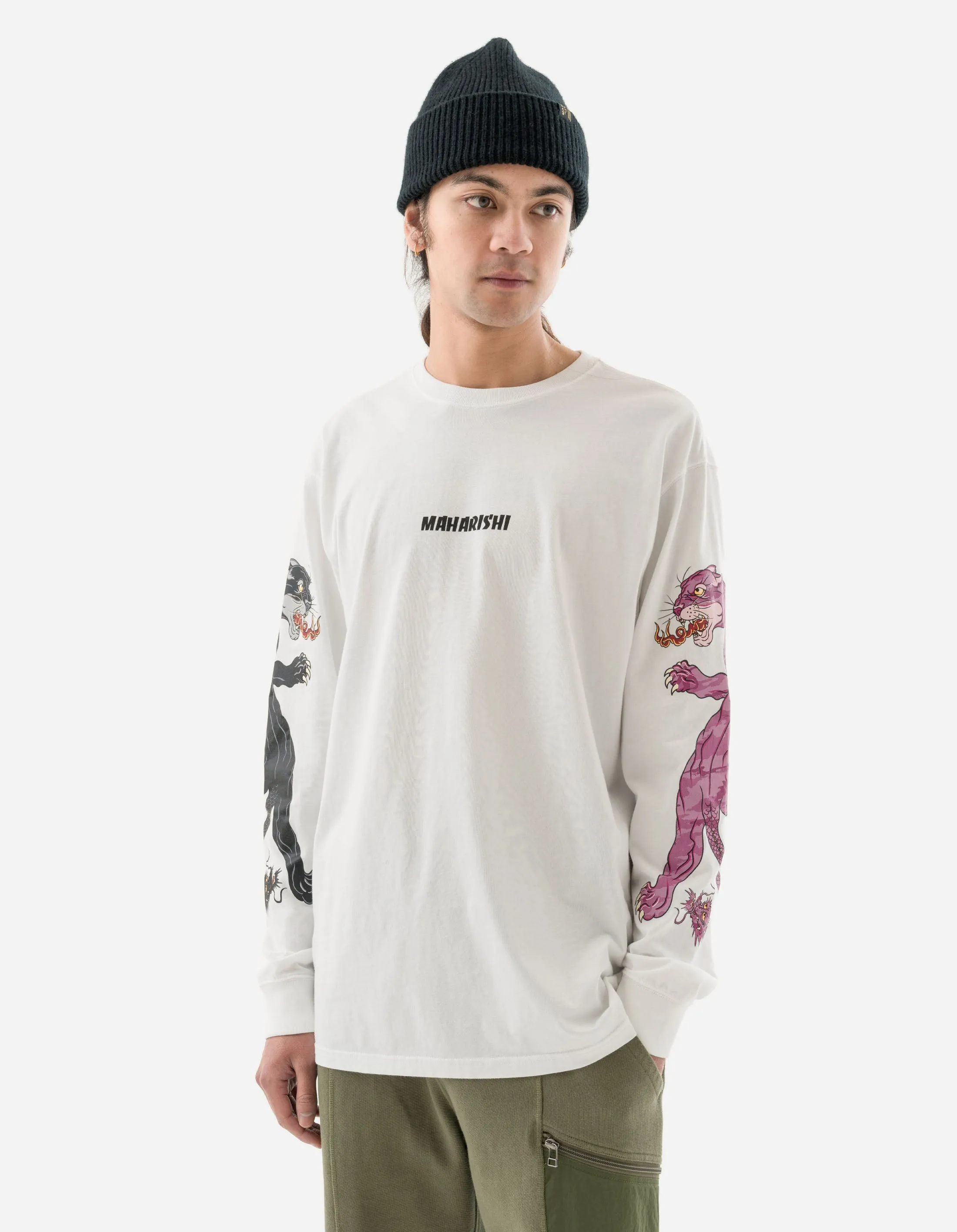 1387 Duality Panther L/S T-Shirt White