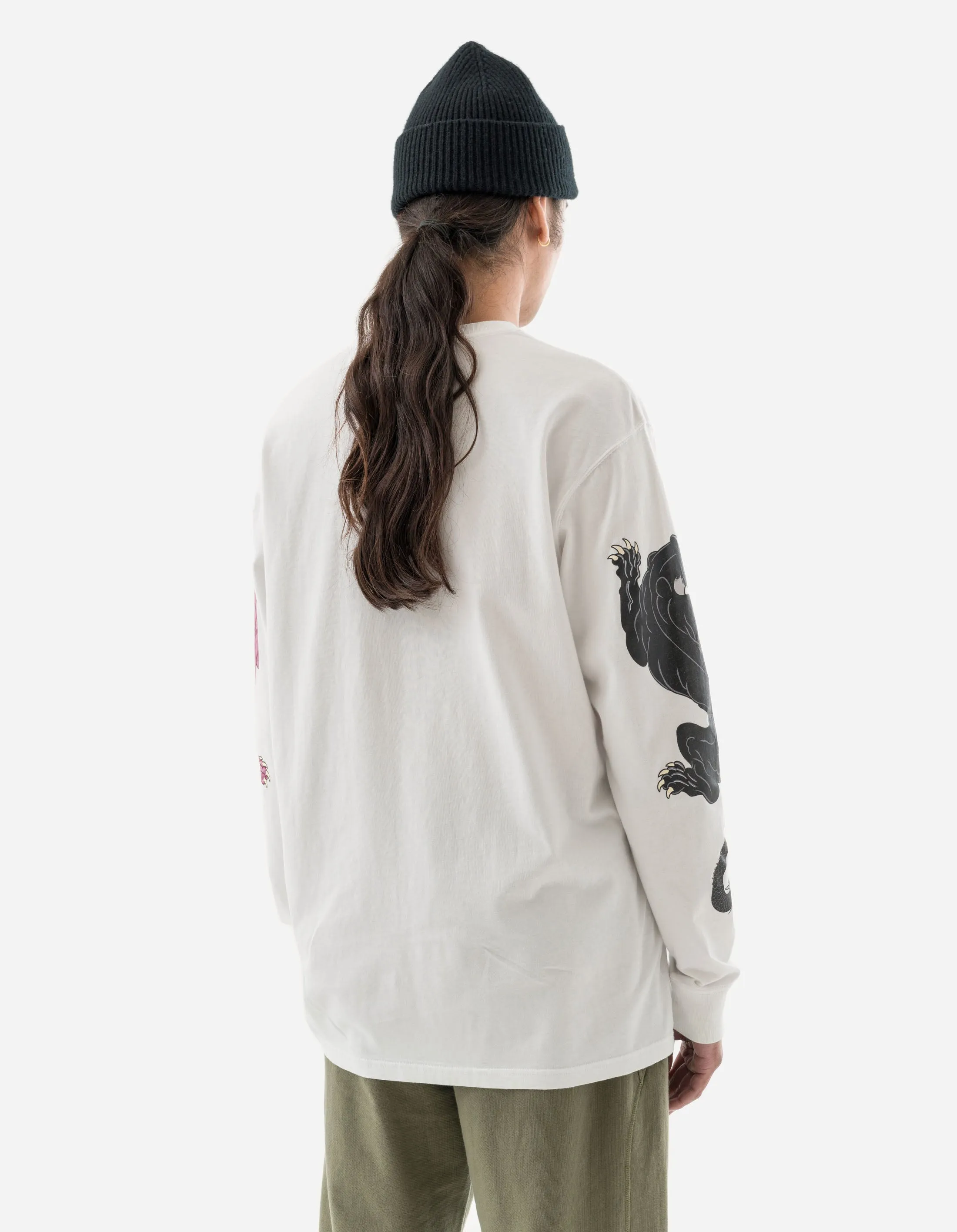 1387 Duality Panther L/S T-Shirt White