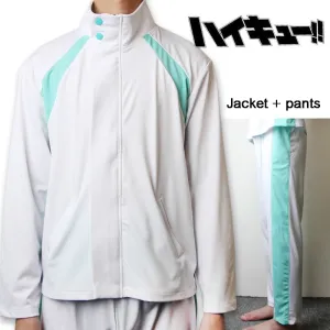 2019 Haikyuu!! Aoba Johsai Team Sportswear Uniform Jacket and Pants