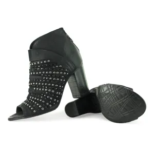 567x10 - Studded Peep Toe