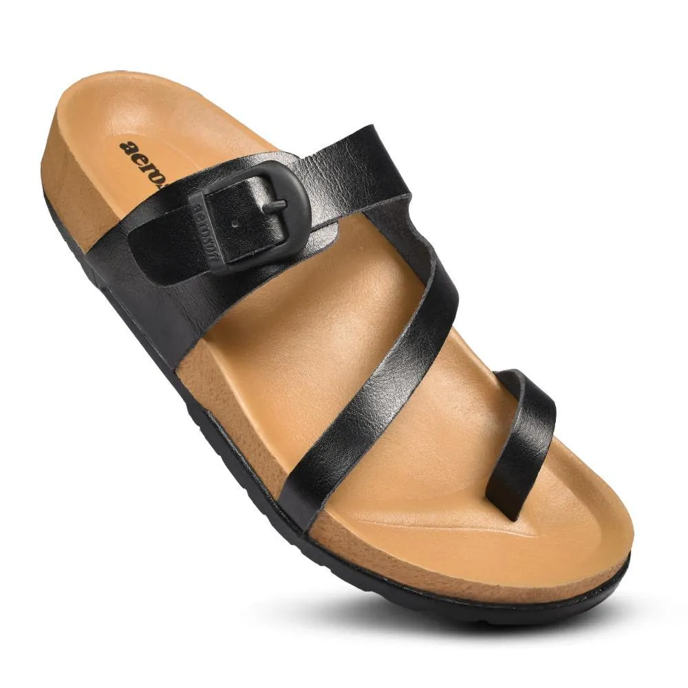 Aerosoft - Dart HL1203 Casual Fashion Comfortable Strap Slip On Sandals For Women