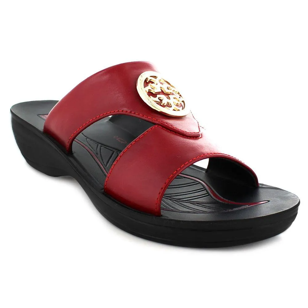 Aerosoft - Taboo S5103 Open Toe Comfortable Slide Sandals For Women