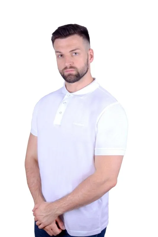 Antonio Falcone Leonardo Polo Shirt White