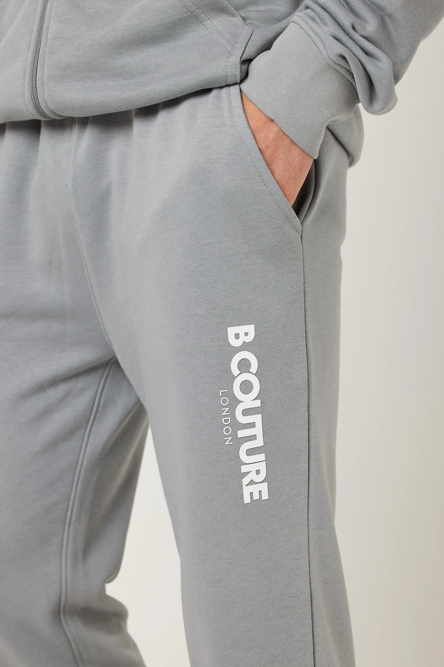 Auckland Fleece Tracksuit - Metal Grey