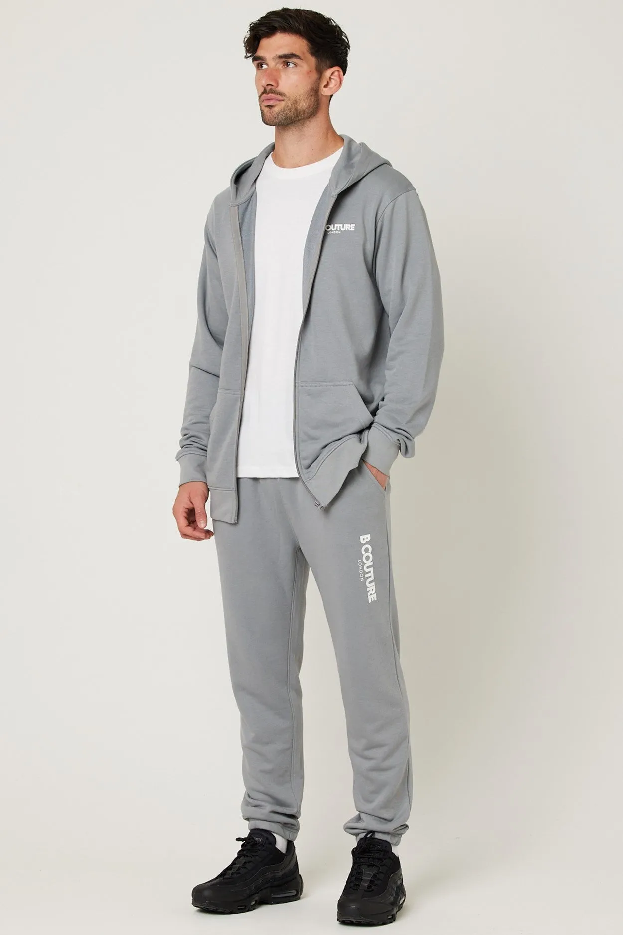 Auckland Fleece Tracksuit - Metal Grey