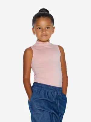 AY by AYLA Girls Sleeveless Top in Pink