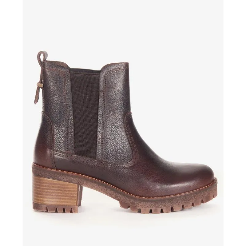 Barbour Kirk Ladies Heeled Chelsea Boot - Brown