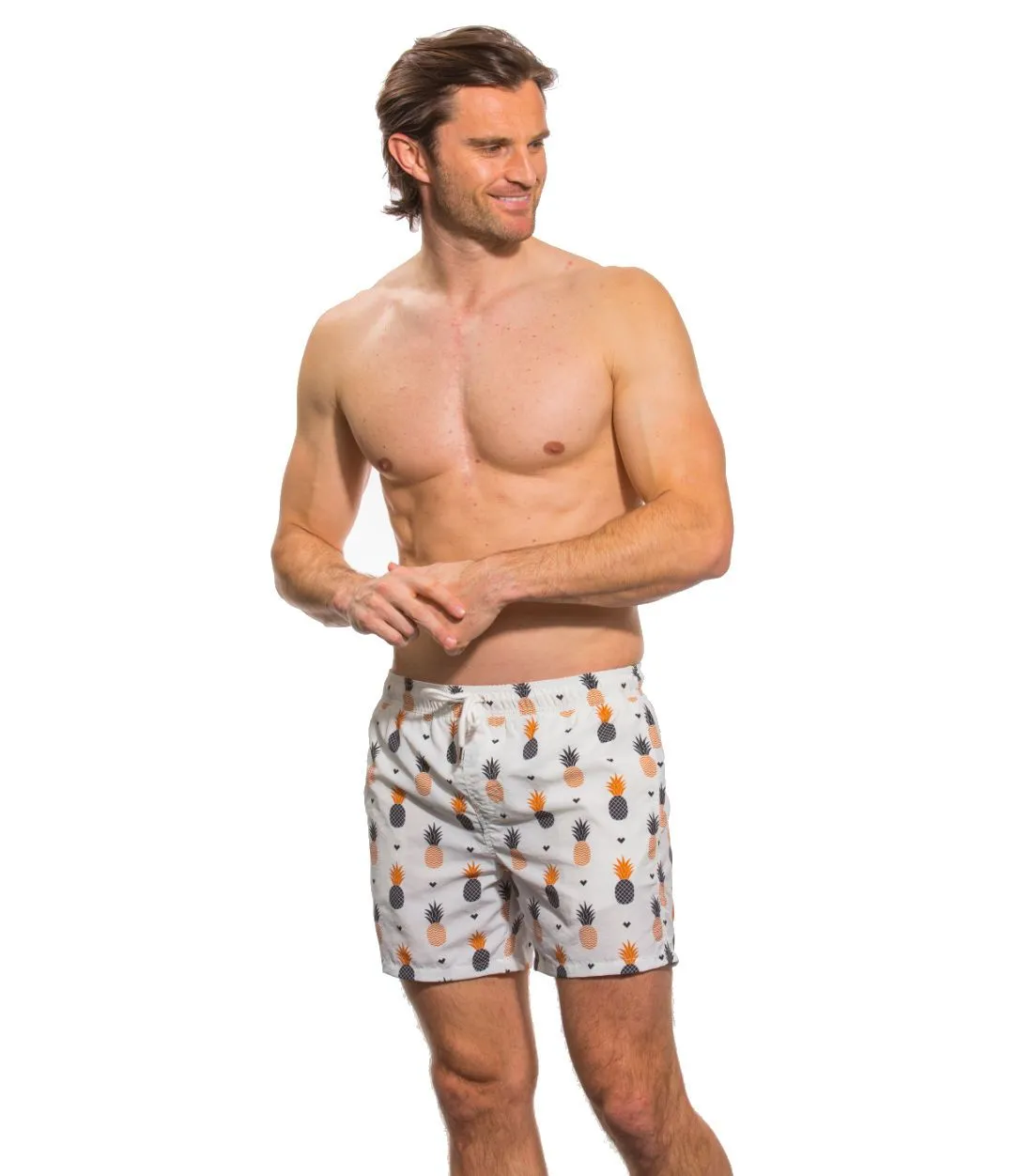 Beach Board Shorts Pineapple