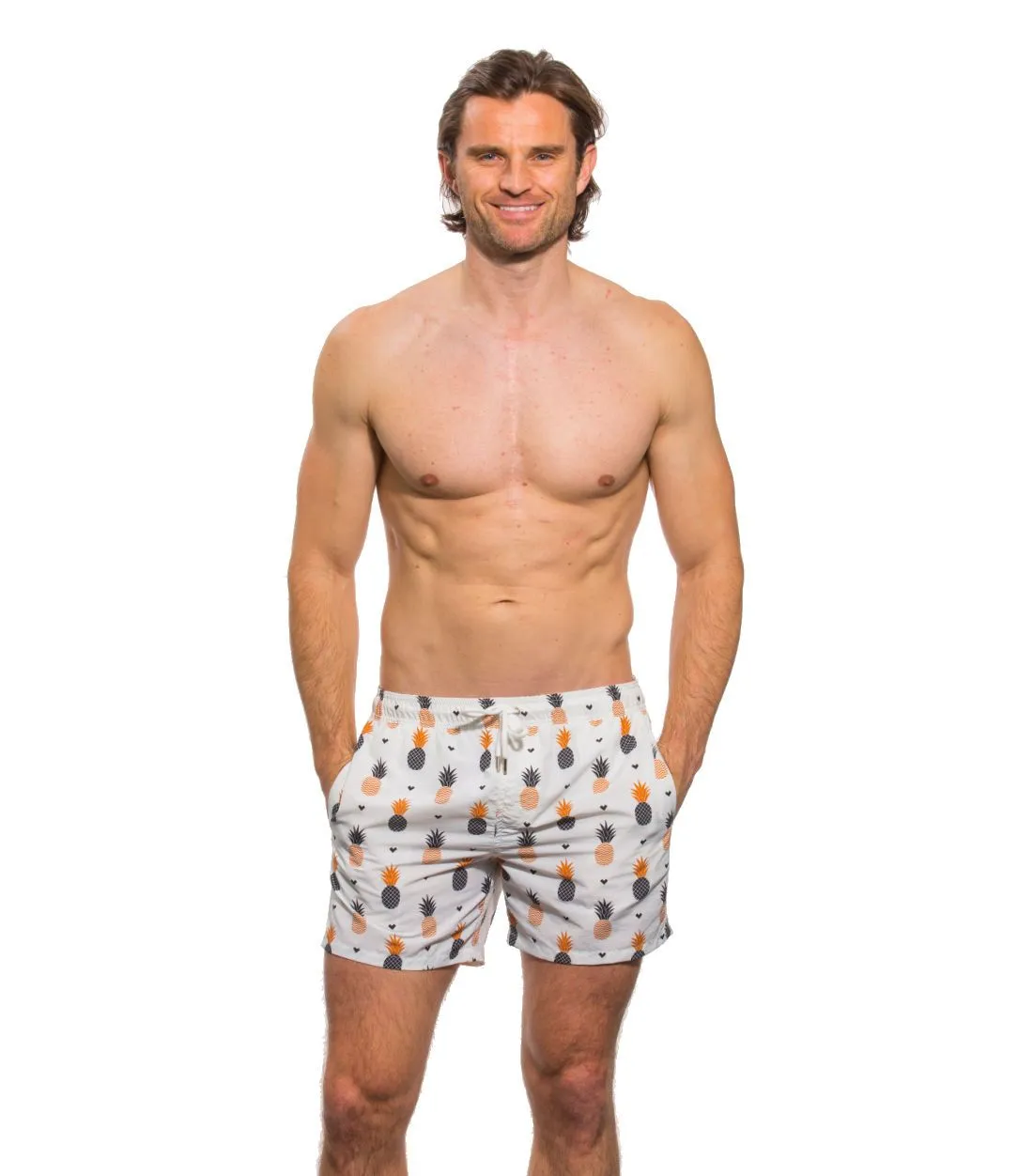 Beach Board Shorts Pineapple