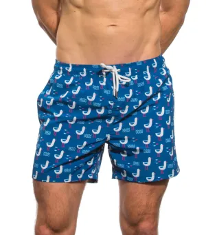 Beach Board Shorts Seagulls