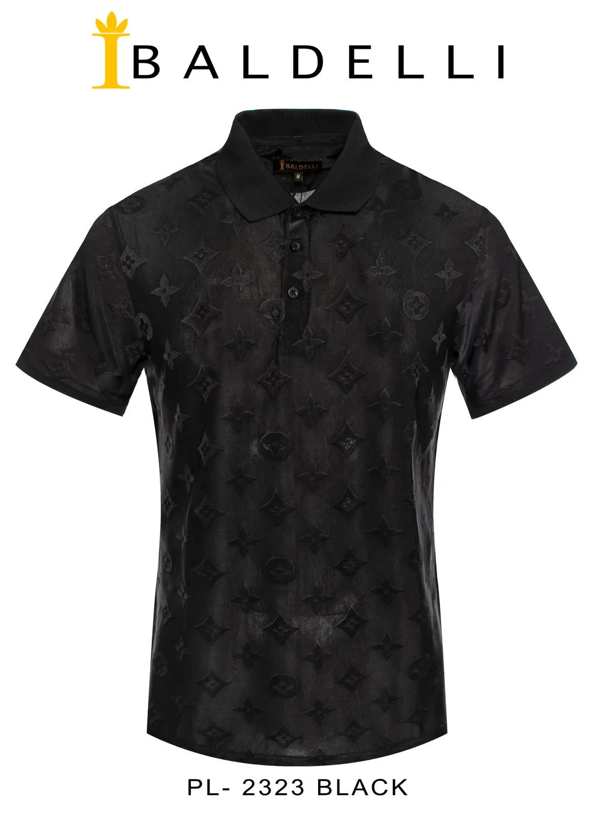 Black Men's Fashion Style printed Plaid Luxury Short Sleeve Polo Italy Design