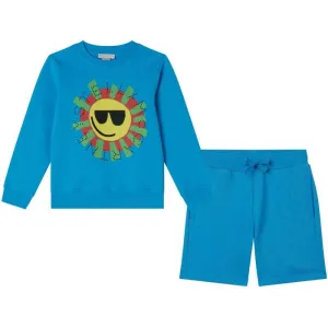 Boys Sun Graphic Fleece Tracksuit