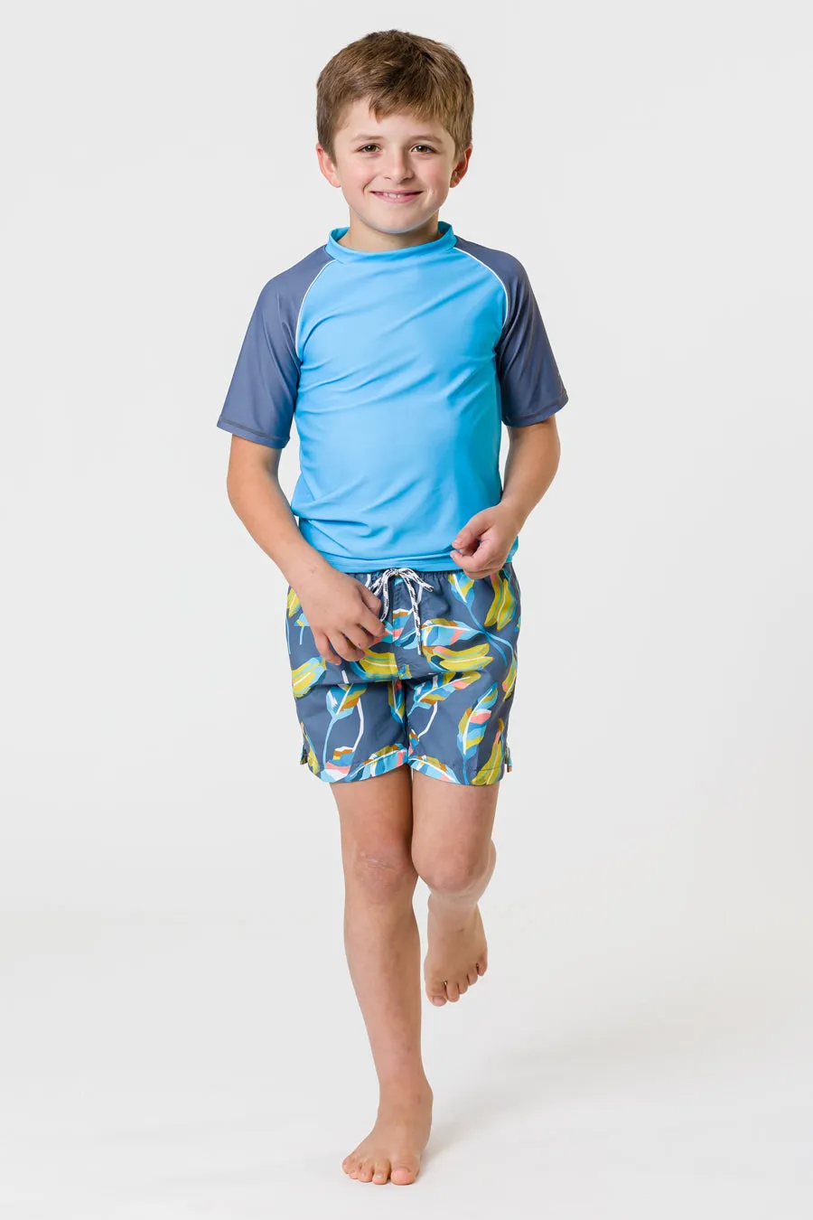 Boys Swim Snapper Rock Going Bananas Volley Board Shorts