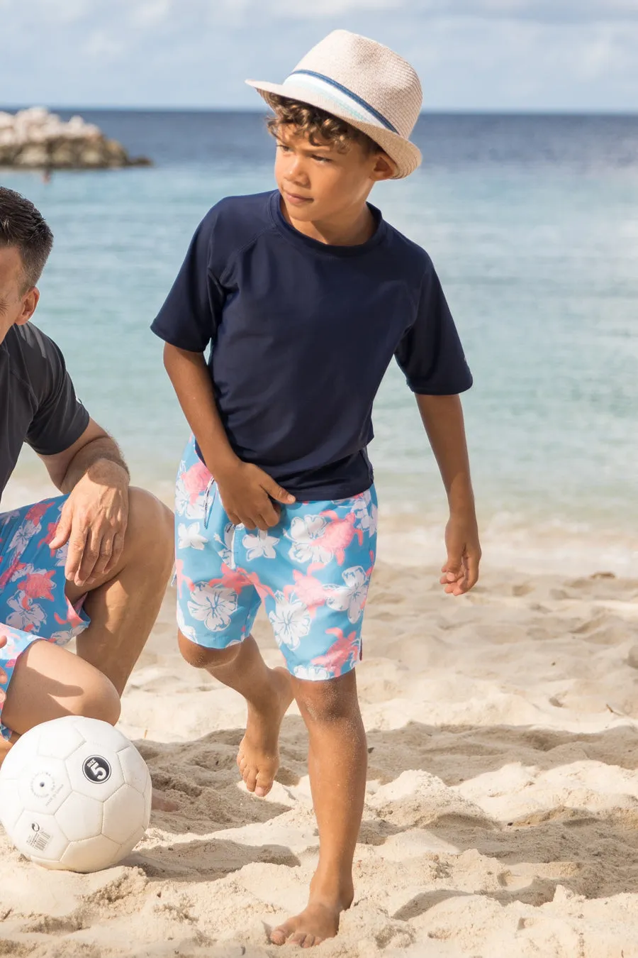 Boys Swim Snapper Rock Turtle Tide Volley Board Shorts