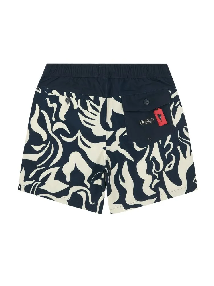 CHILLHANG Skate Style Vintage Beach Shorts - Men's