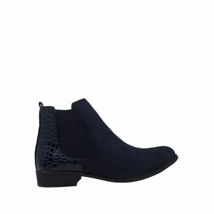 Cindy Snakeskin Chelsea Boot