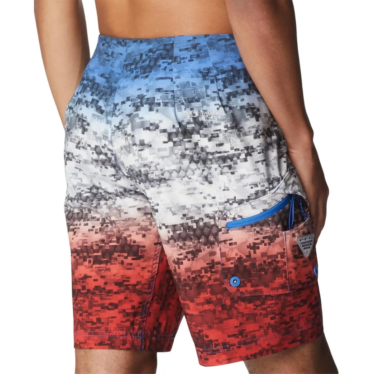 Columbia Sportswear Mens Offshore 9" Board Shorts Printed  Swim Trunks