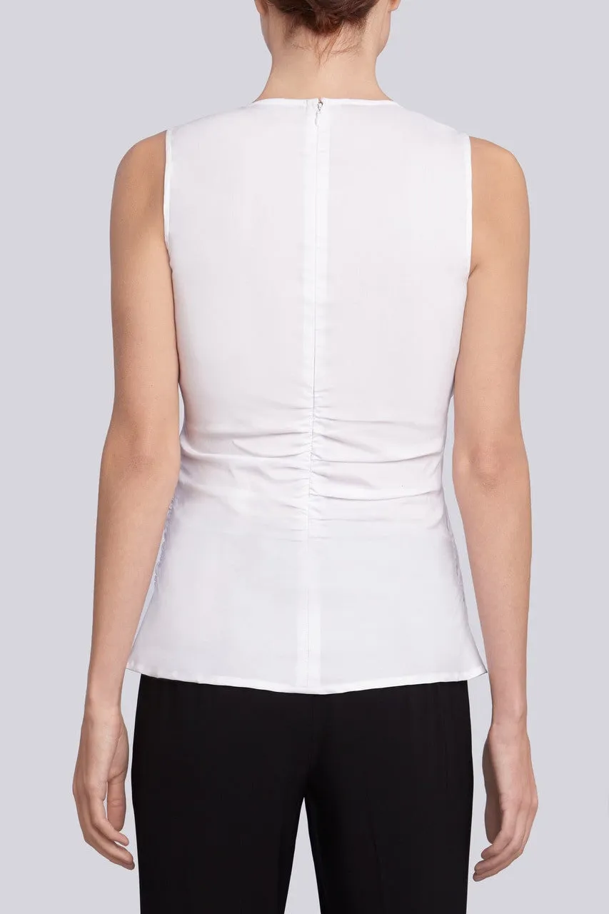 Cotton Shirting Embellished Top