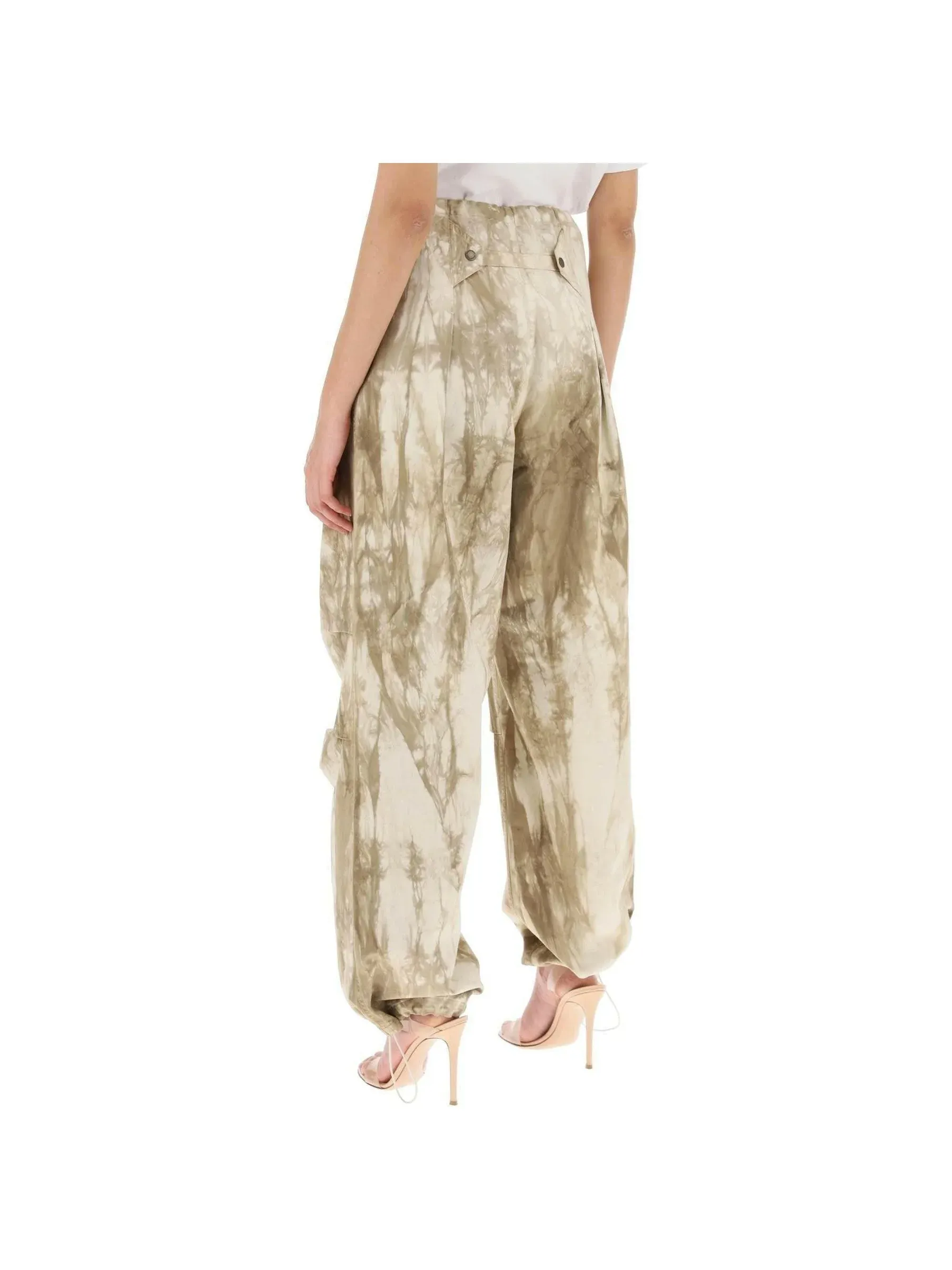 Daisy Tie Dye Wide Leg Pants