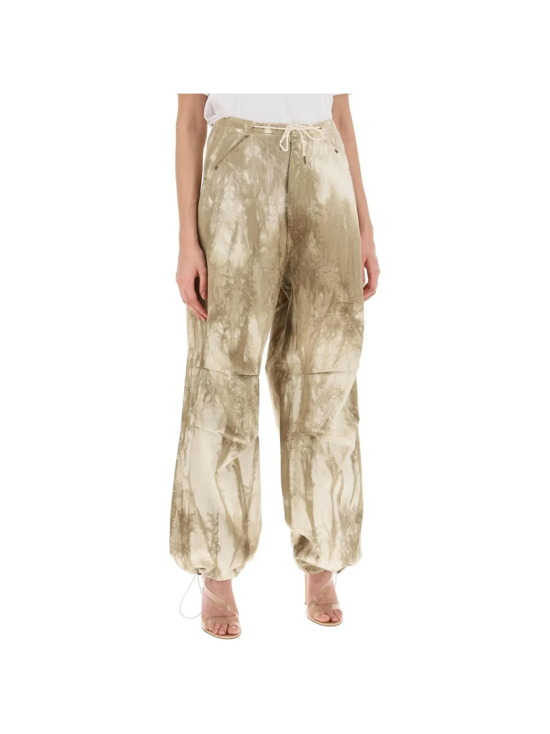 Daisy Tie Dye Wide Leg Pants