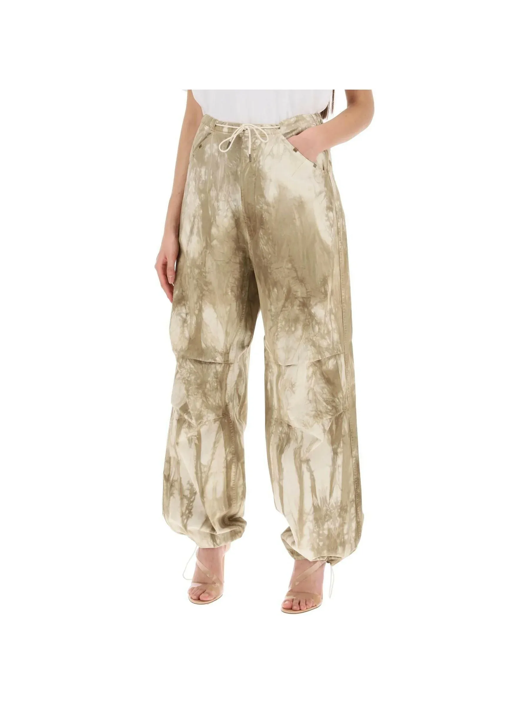 Daisy Tie Dye Wide Leg Pants