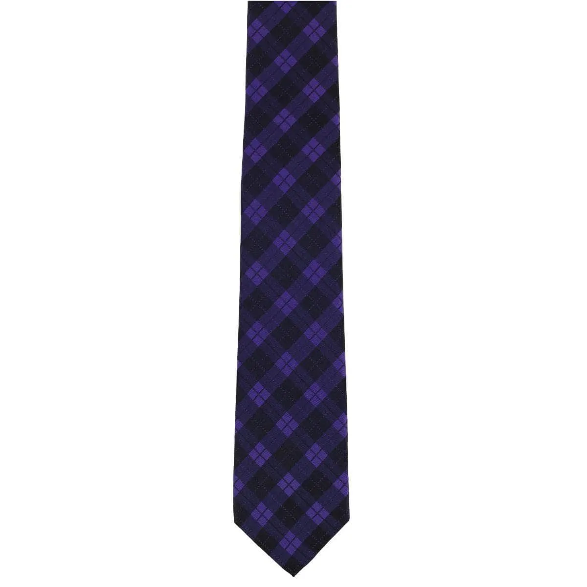 Digby Checkered Plaid Silk Necktie