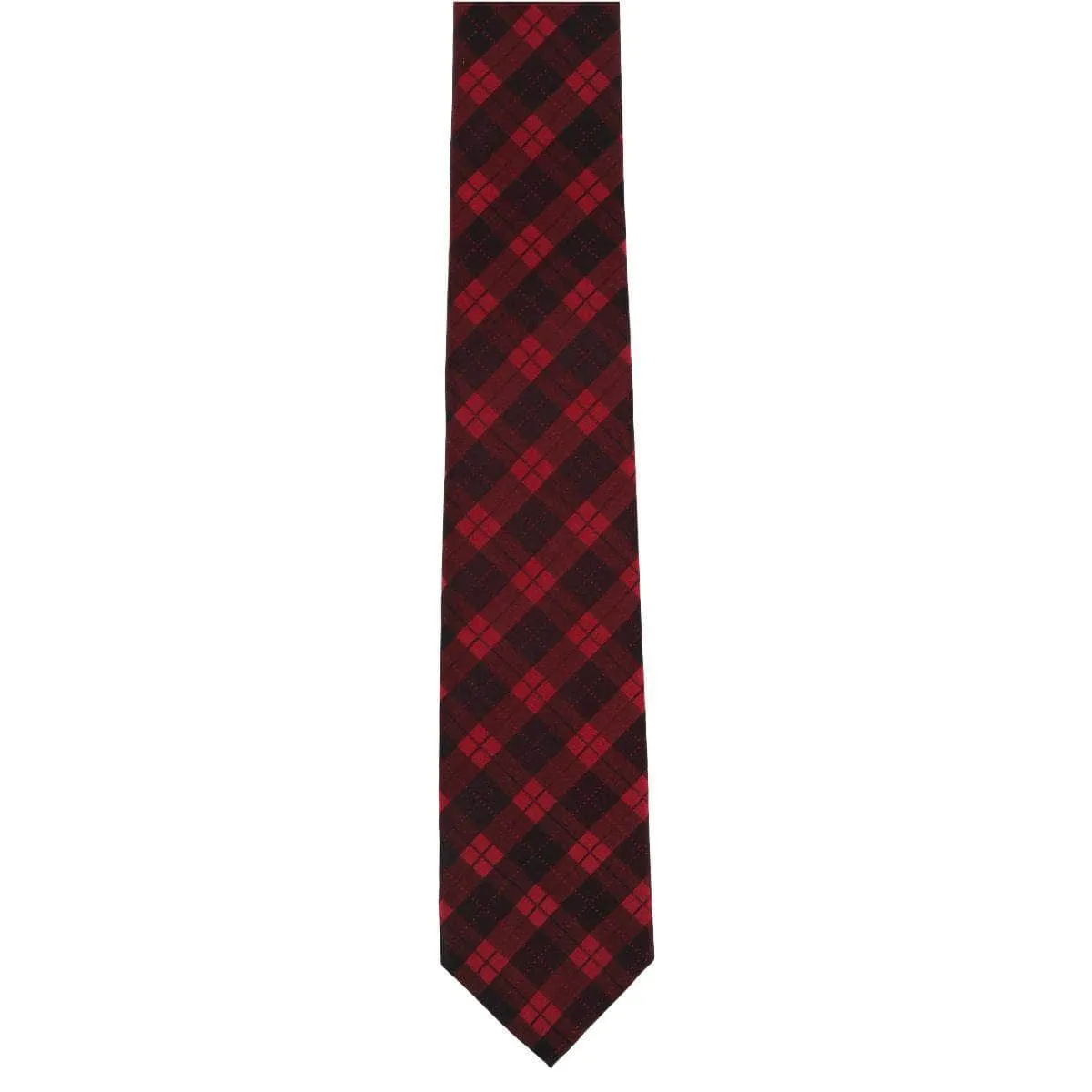 Digby Checkered Plaid Silk Necktie