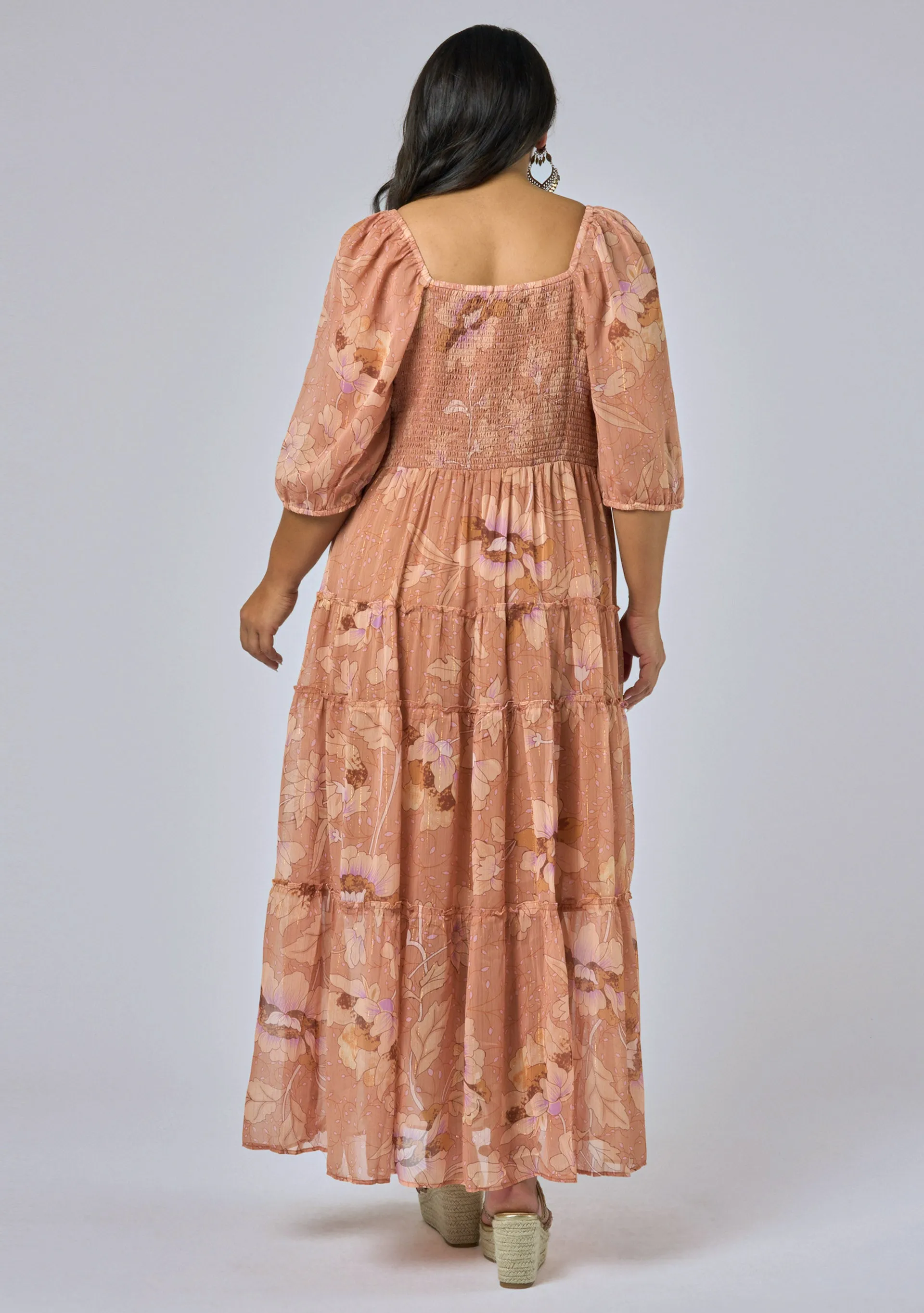 Earthy Enchantress Maxi Dress