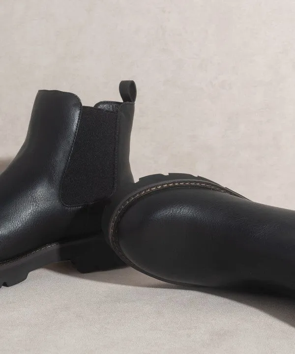 Gianna - Chunky Sole Chelsea Boots For Women