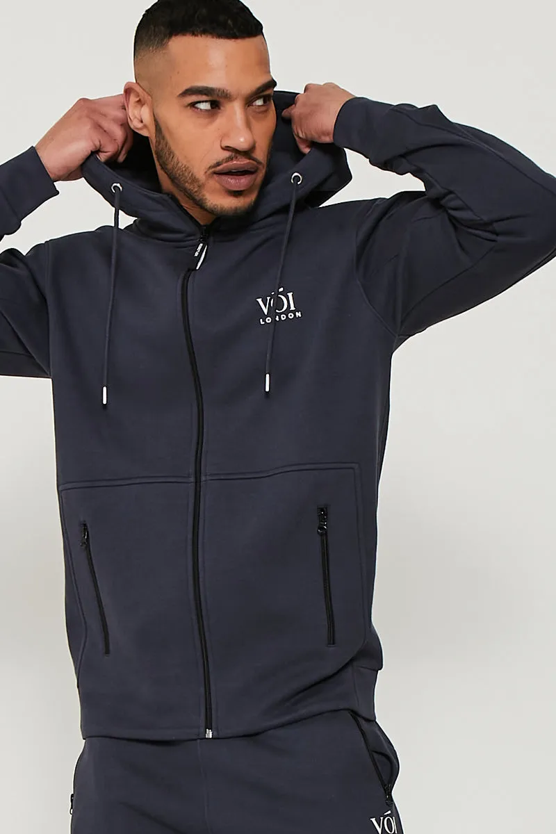 Guilford Fleece Tracksuit - Navy