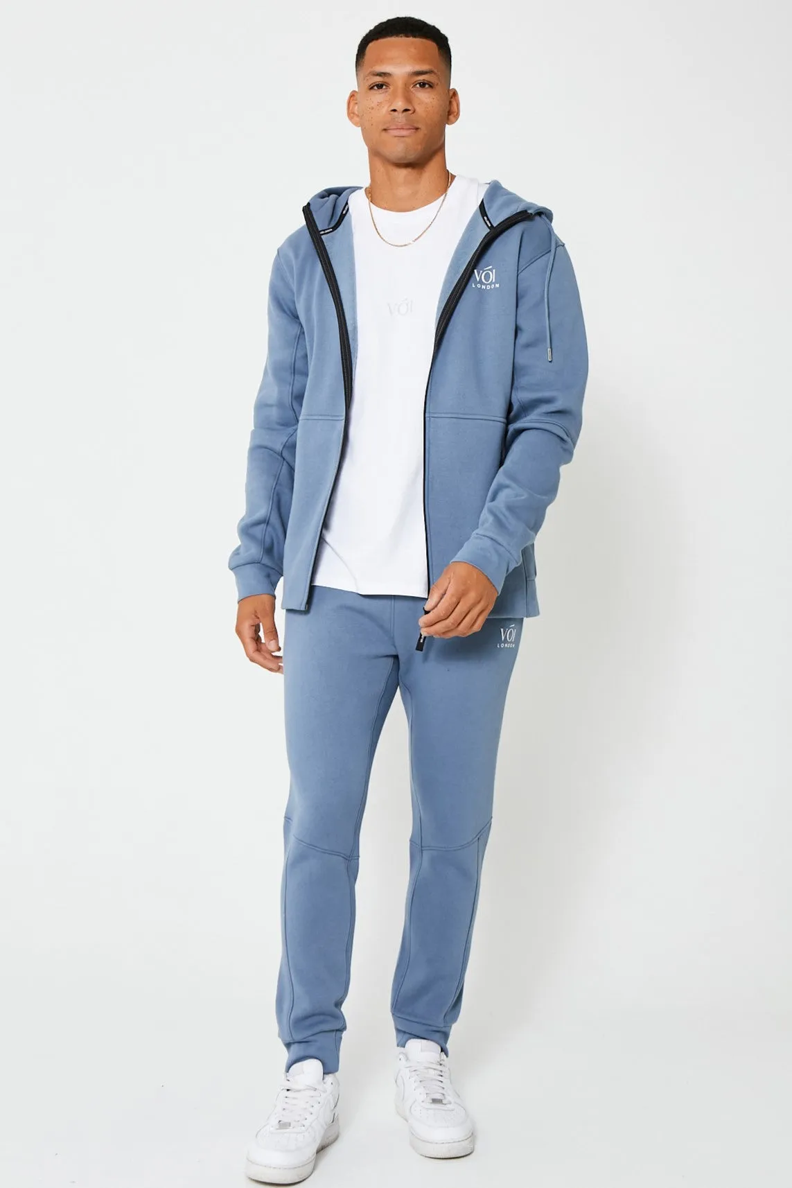 Guilford Fleece Tracksuit - Stormy Grey