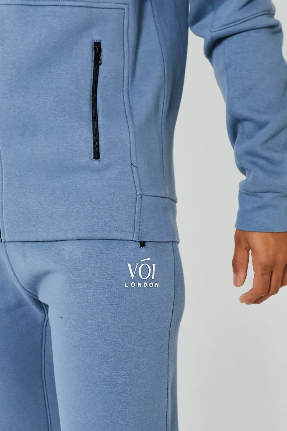 Guilford Fleece Tracksuit - Stormy Grey