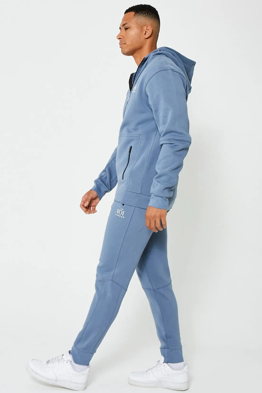 Guilford Fleece Tracksuit - Stormy Grey