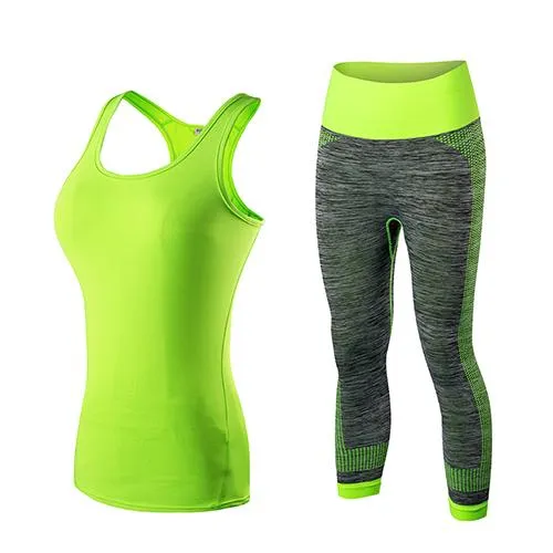 High Quality 2017 2pcs Women Sportswear