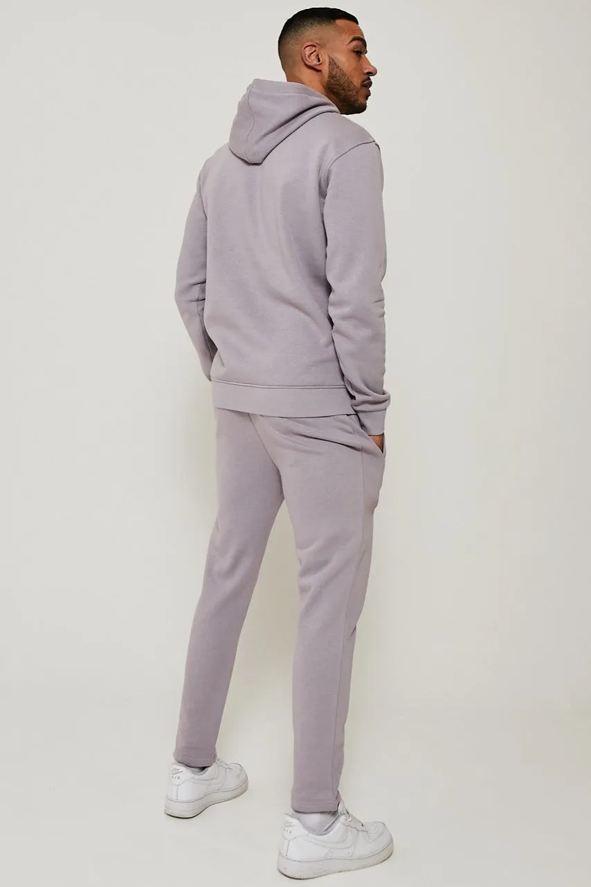 Holloway Road Fleece Tracksuit - Heather Grey