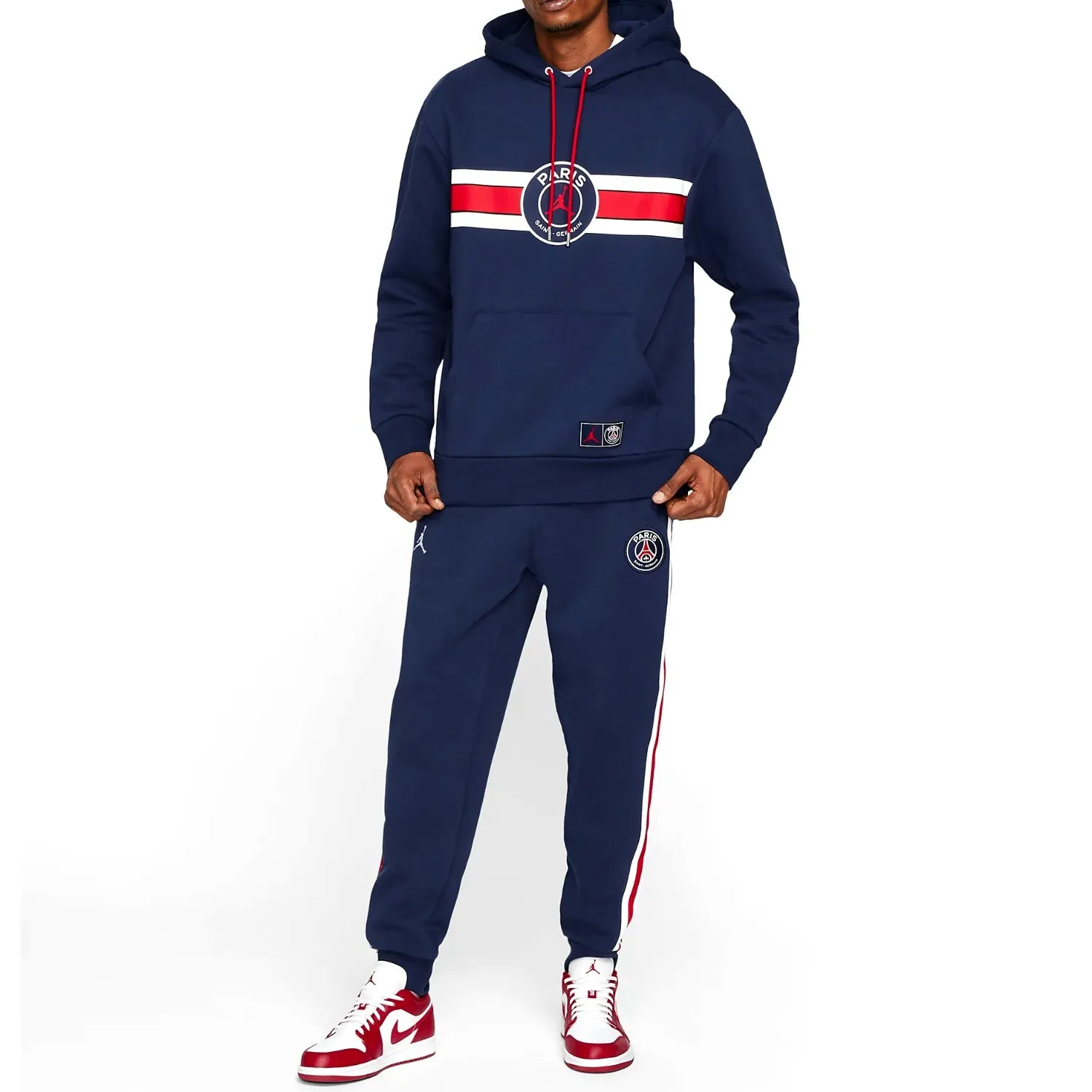 Jordan x PSG Casual Fleece fanwear presentation tracksuit 2021/22 - Jordan