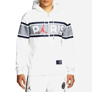 Jordan x PSG Casual Fleece white presentation tracksuit 2022 - Jordan