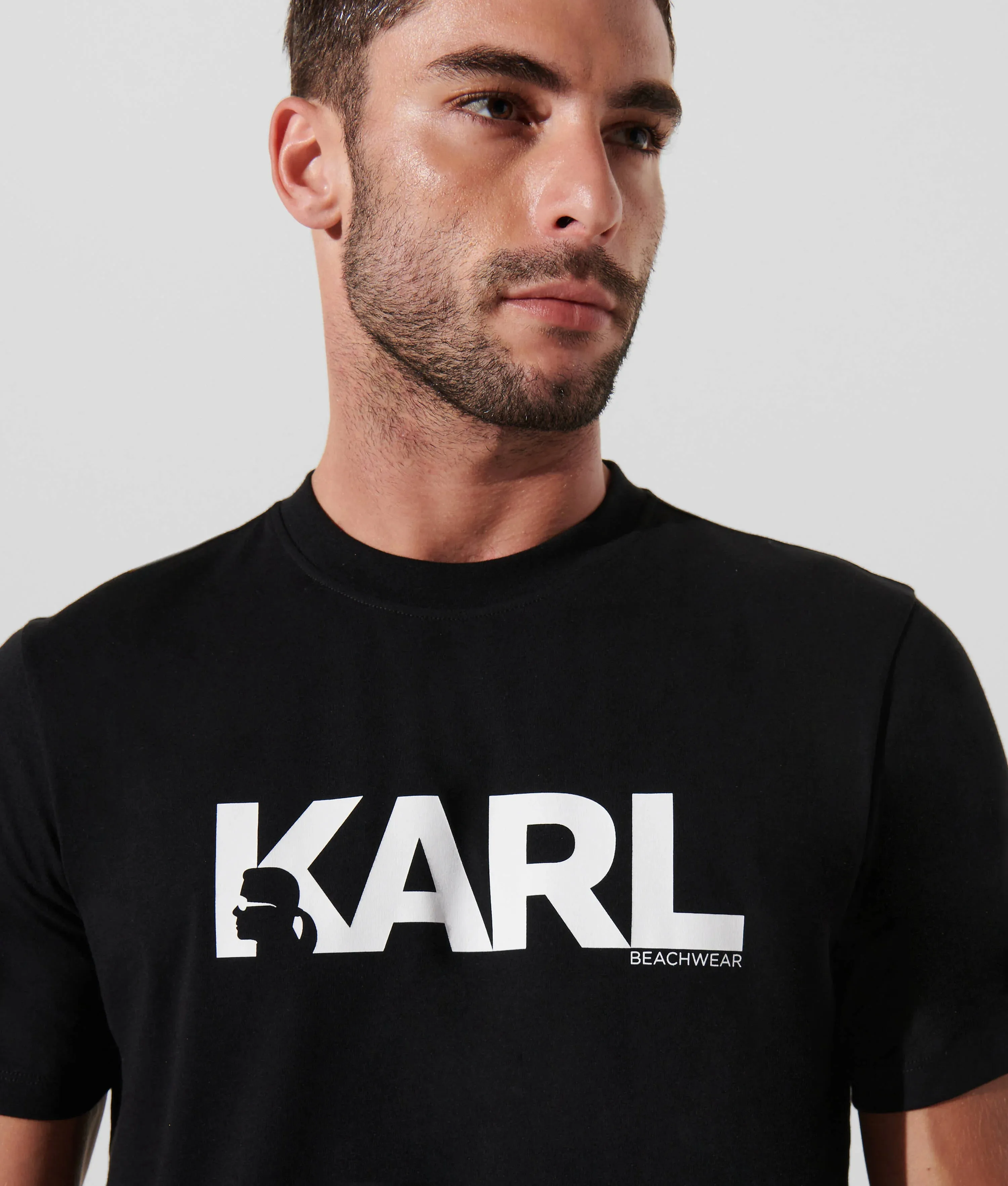 Karl Logo Beach T-Shirt*