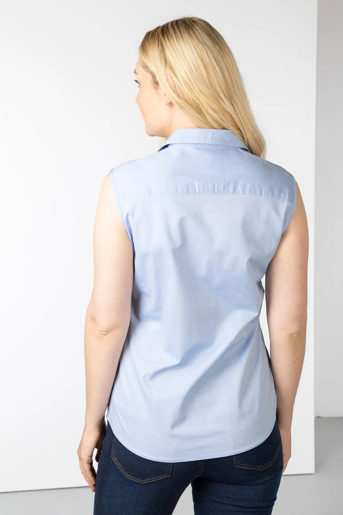 Ladies Sleeveless Shirt - Ivy II