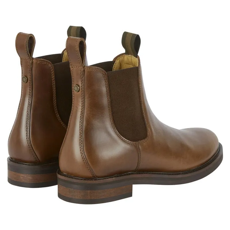 Le Chameau La Chelsea Cuir Mens Leather Boots - Burnished Brown