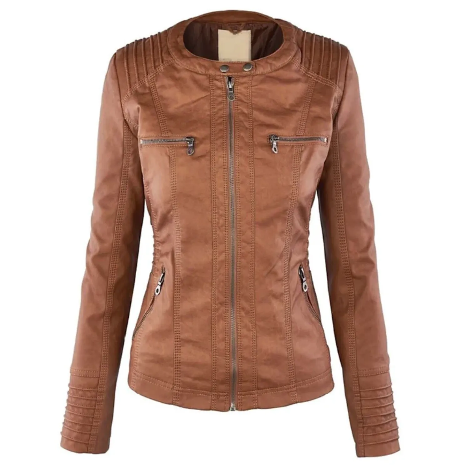 Lotte | Elegant leather jacket