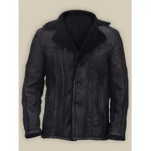 Mens Aviator B16 Shearling Bomber Jacket