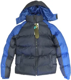 men's bubble jackets - navy/royal (m - 2x) Case of 12