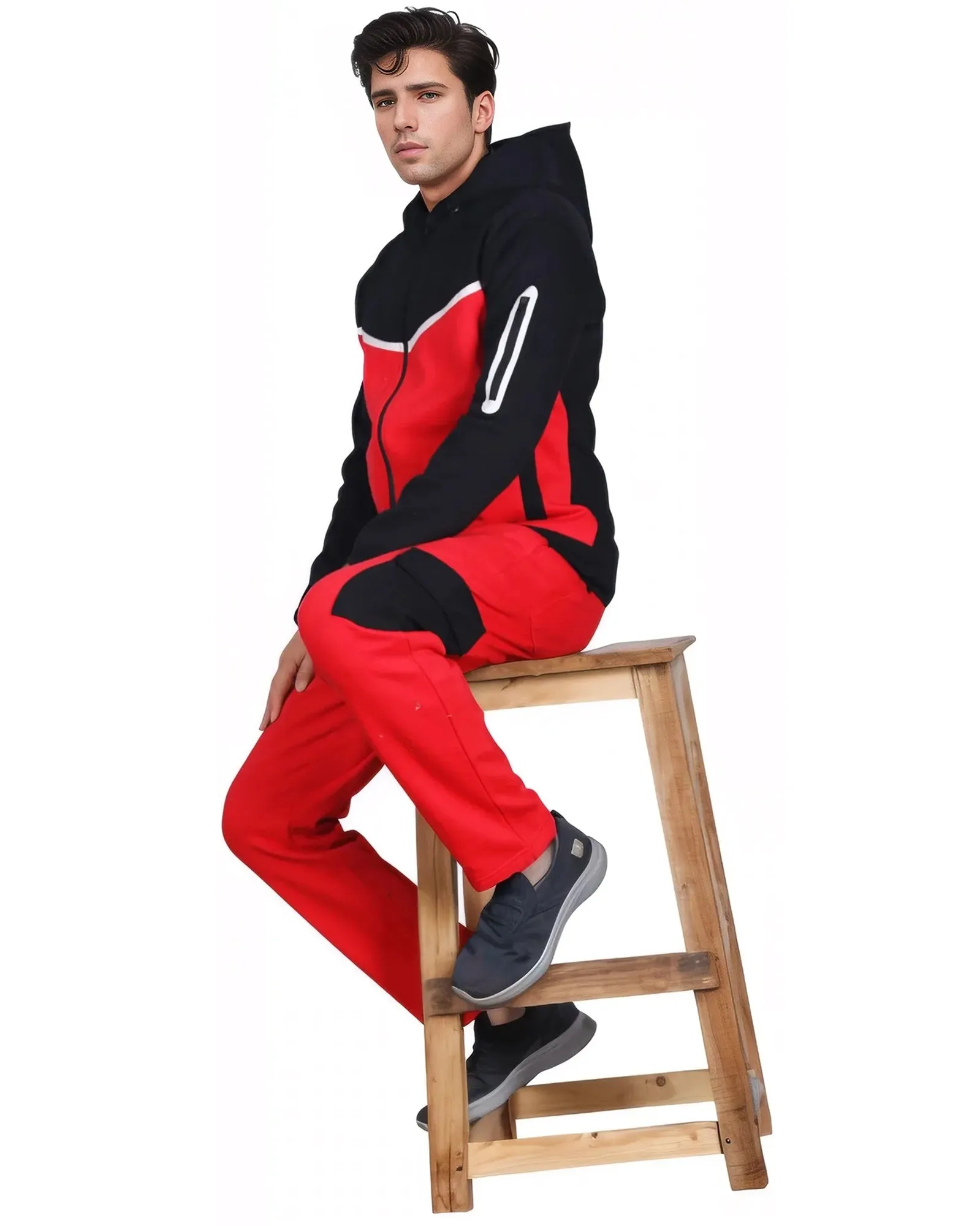 Men’s Sweatsuit Tech Fleece Heavy Duty Sweatpants & Sweat Jacket