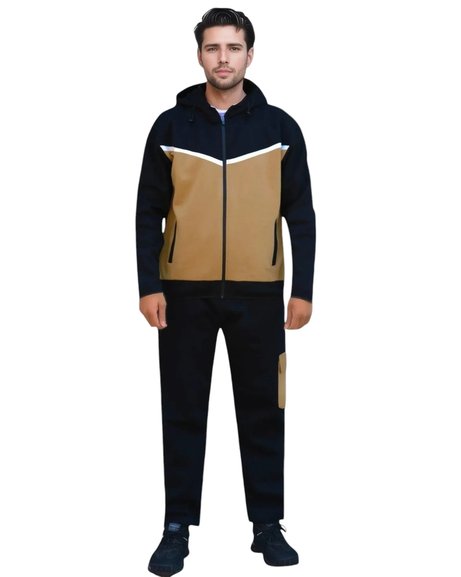 Men’s Sweatsuit Tech Fleece Heavy Duty Sweatpants & Sweat Jacket