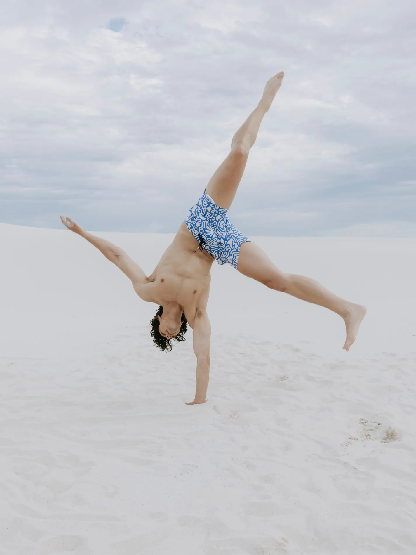 Men's Swimming Trunks - Greek Holiday