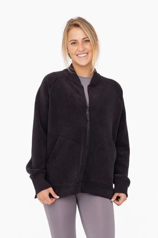 Microfleece Bomber Jacket