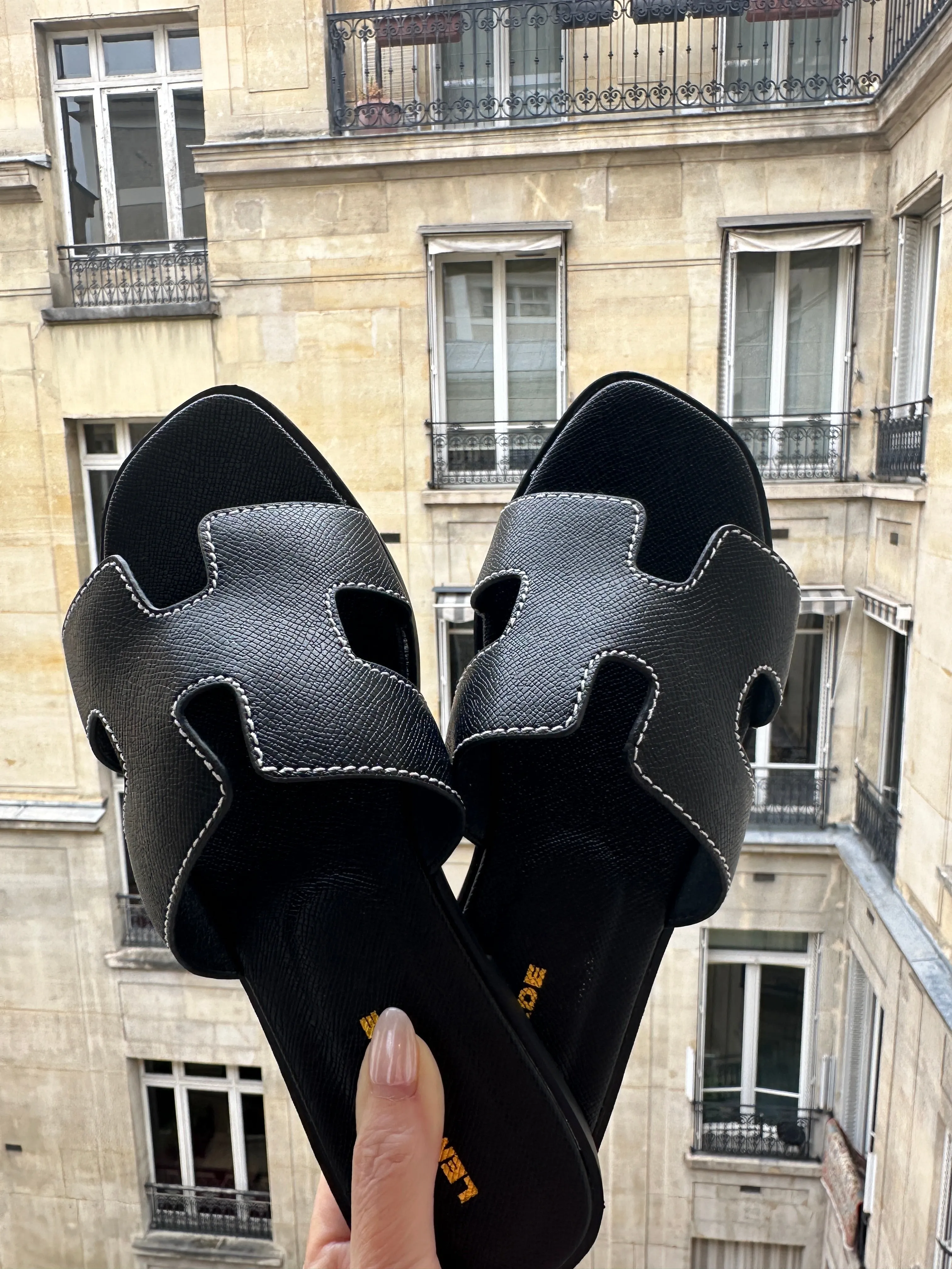 NEW!! France Sandal in Black