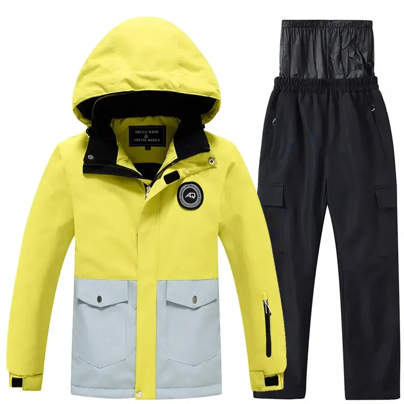 New Winter Hooded Snow Jackets & Pants for Kids