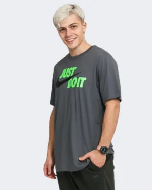 Nike Sportswear Jdi Men Lifestyle T-Shirt Black/Green Ar5006-068